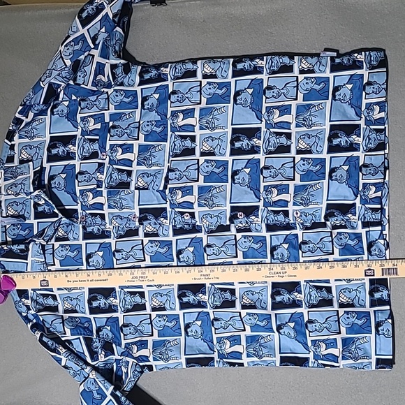 Vintage FUBU Men's Fat Albert AOP Long Sleeve Button Up Shirt Pre-Owned- Size XL - Picture 14 of 15